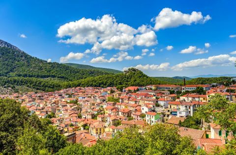 Agiassos village