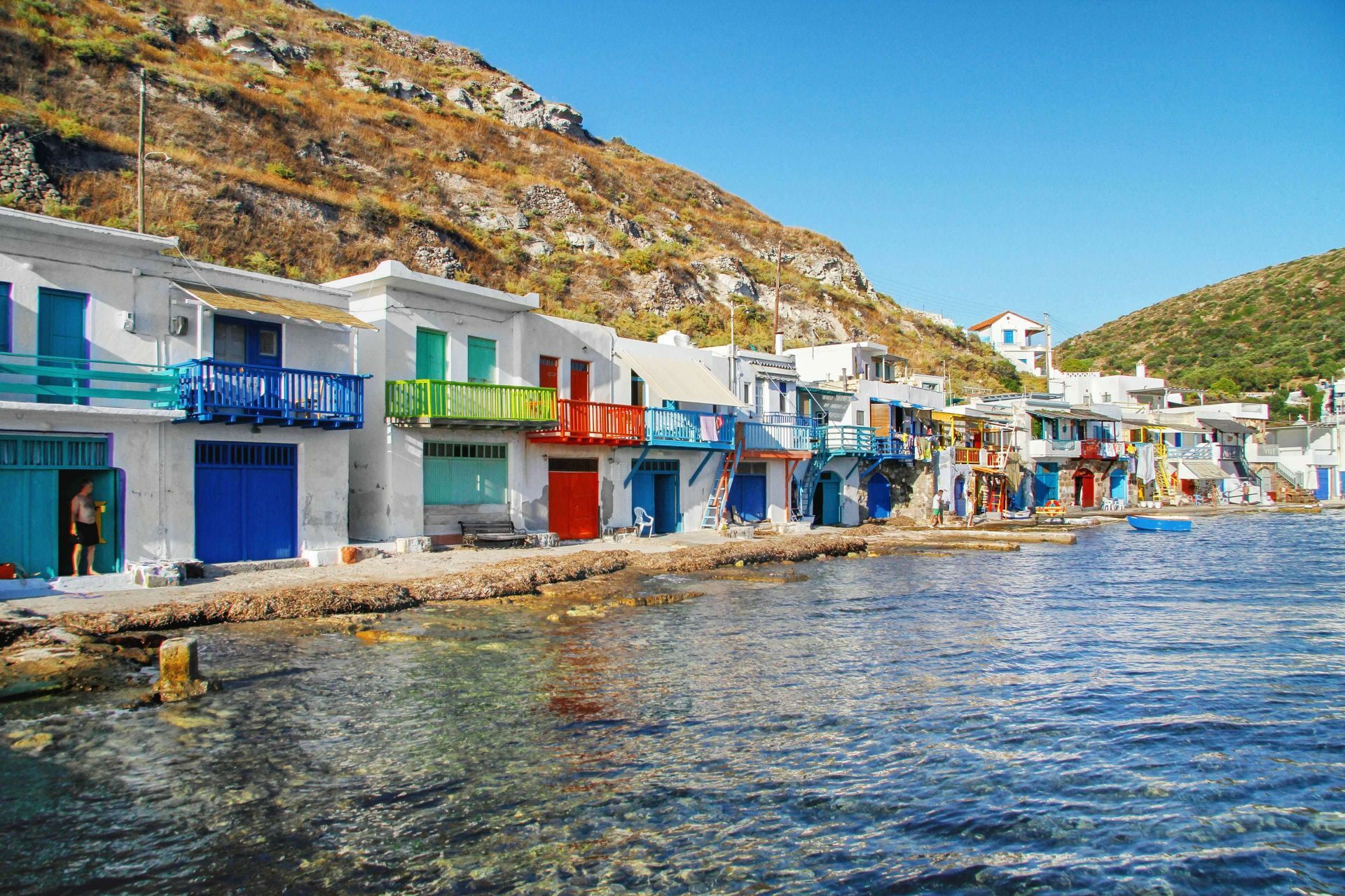 Klima, the fishing village