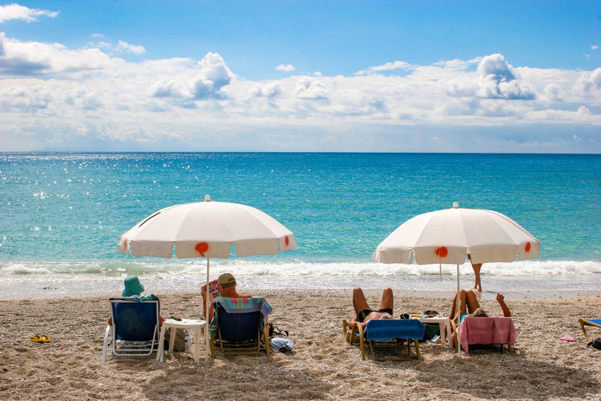 Parga: Valtos beach