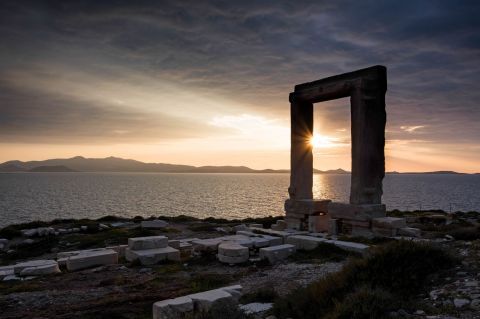 Sunset from Portara