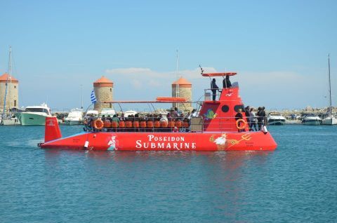 Submarine Cruise with Underwater Views from Rhodes 1