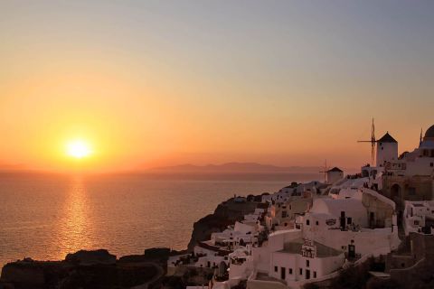 Enjoy the most famous sunset